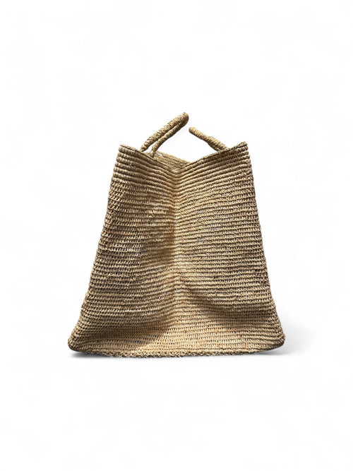 Borsa di paglia quadrata
