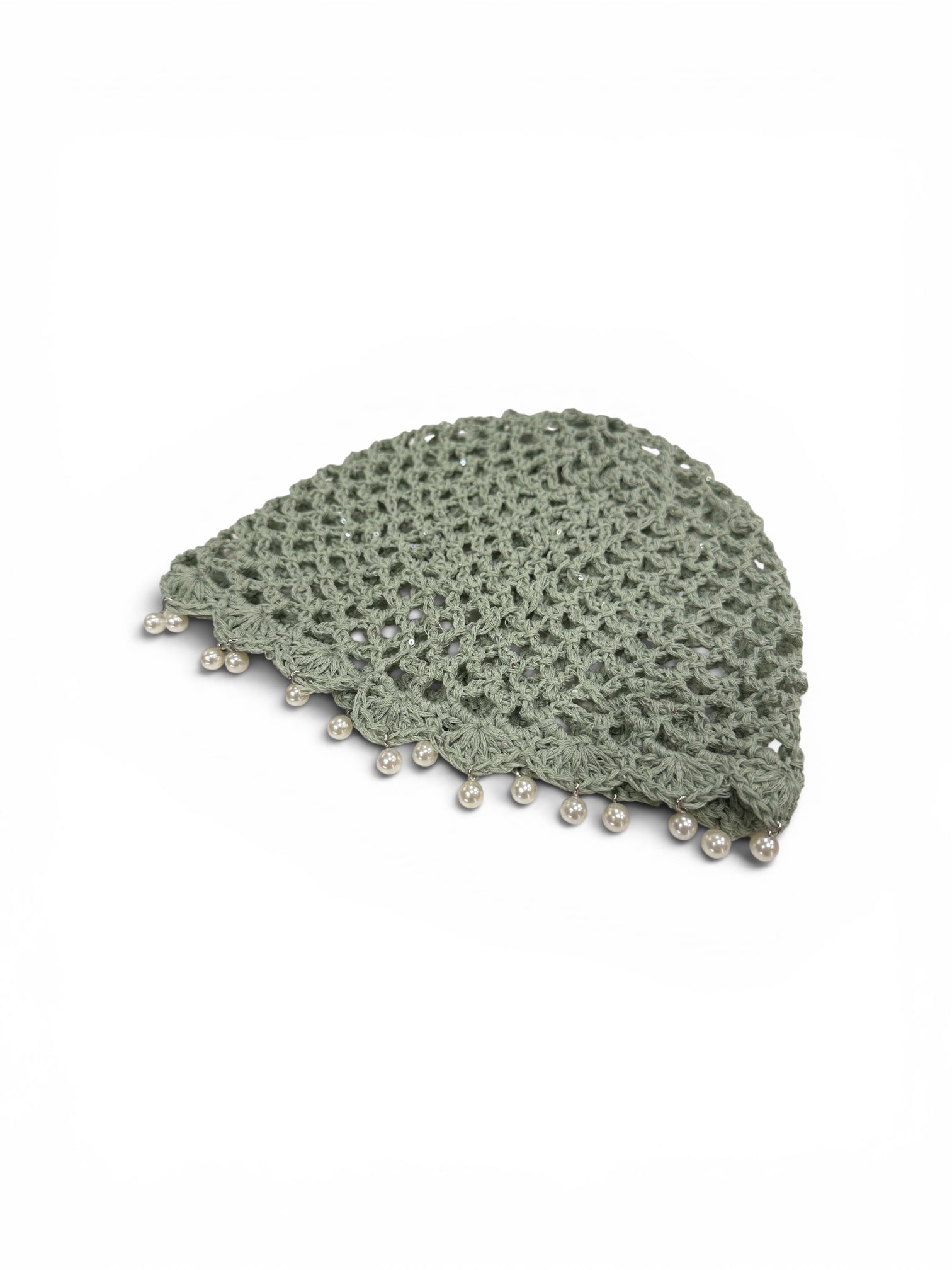 CUFFIETTA crochet, verde