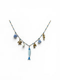 Collana, azzurro