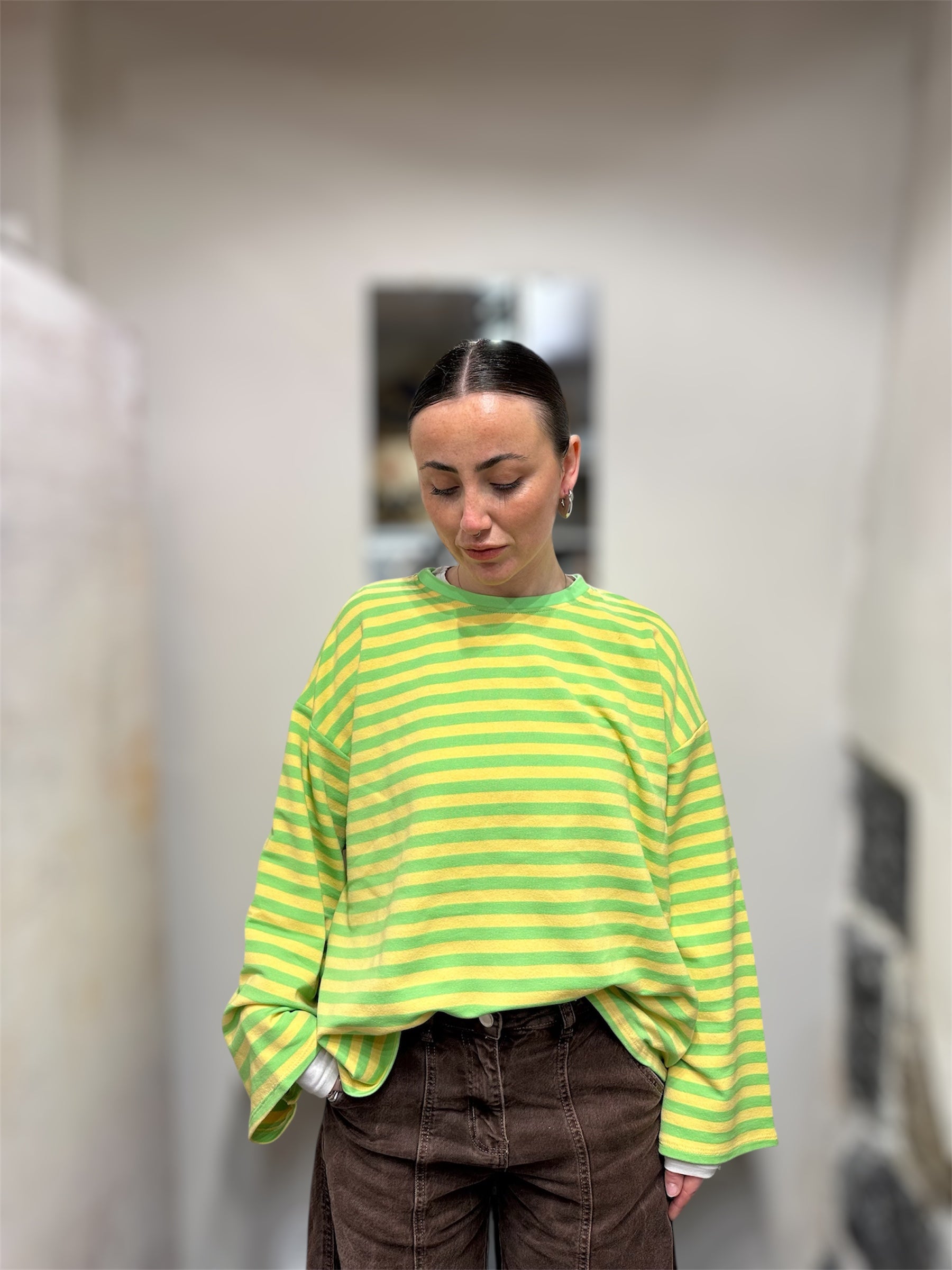 Rainbow t-shirt manica lunga
